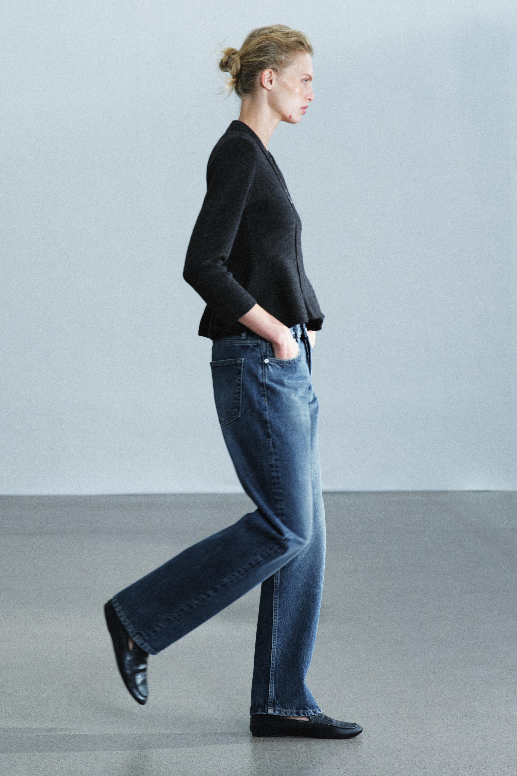 WOOL-BLEND PEPLUM JACKET